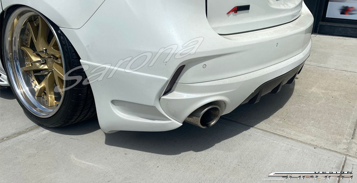 Custom Acura MDX  All Styles Rear Lip/Diffuser (2019 - 2020) - $550.00 (Part #AC-010-RA)